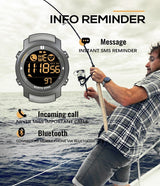 NORTH EDGE Watch Waterproof 50m Android IOS Watchs  BushLine
