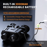 NV8000 Night Vision Google Binoculars Head mountable Infrared Optics  BushLine