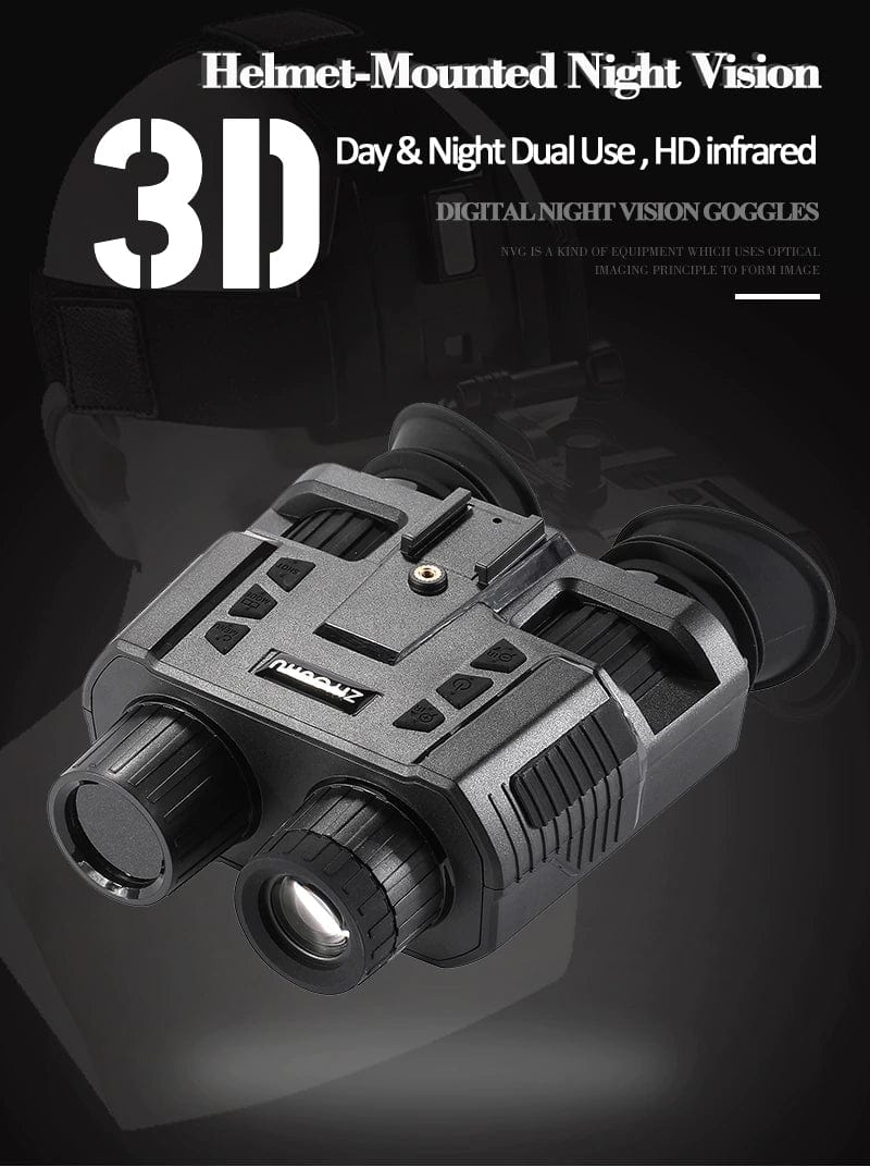 NV8000 Night Vision Google Binoculars Head mountable Infrared Optics  BushLine