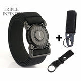 New Rotary Quick Release Metal Buckle Belts tacticle clothing  