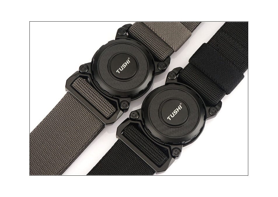New Rotary Quick Release Metal Buckle Belts tacticle clothing  BushLine