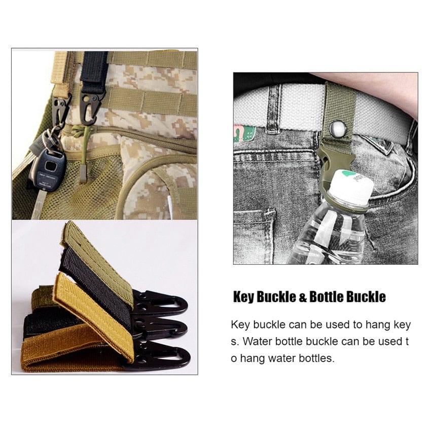 New Rotary Quick Release Metal Buckle Belts tacticle clothing  BushLine