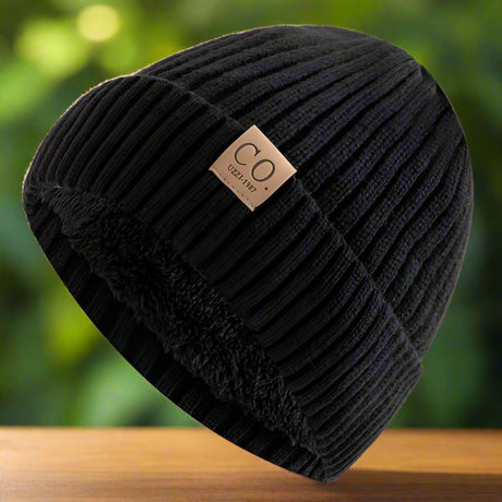 New Unisex Two-Tone Winter Beanie Thermal & Wool Beanies  BushLine
