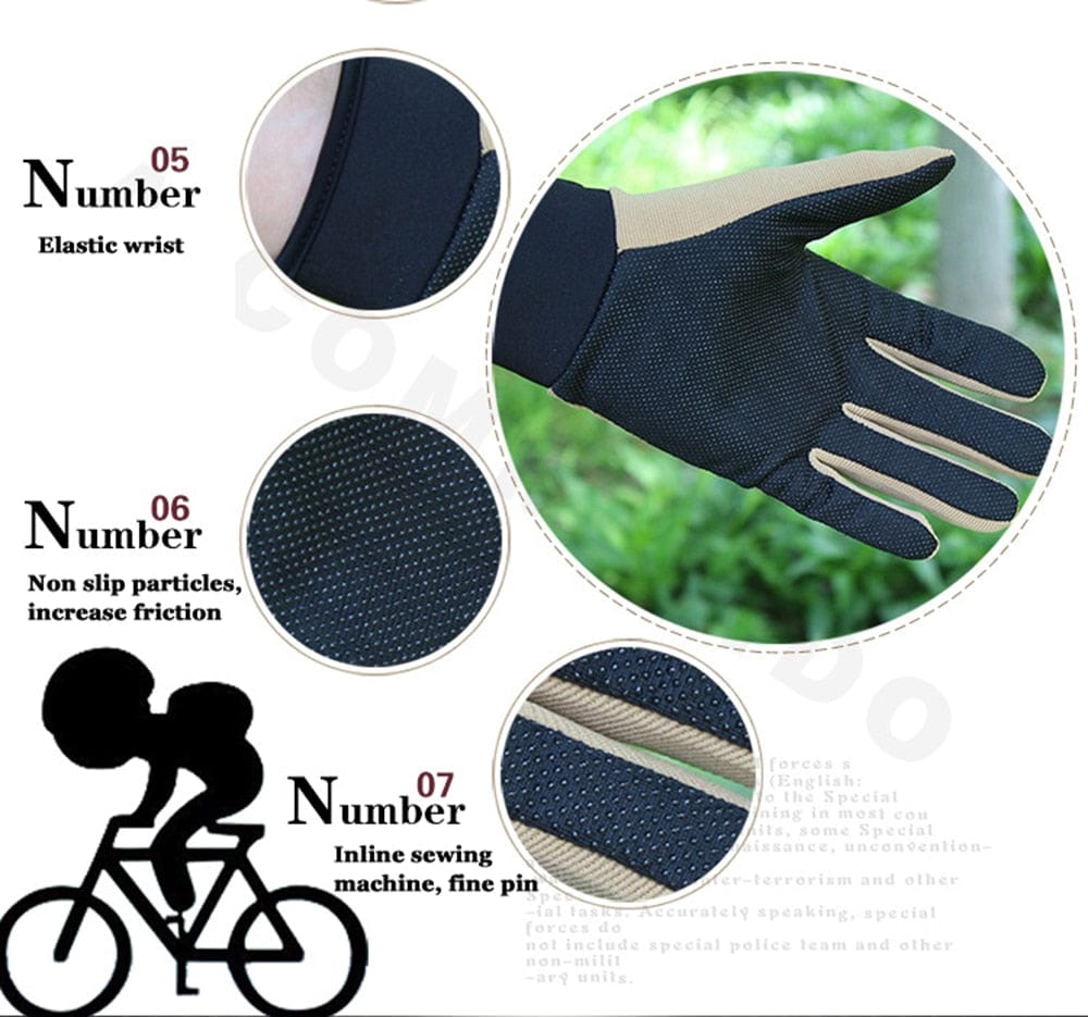 Non-slip Half Finger Gloves gloves  BushLine