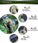 Non-slip Half Finger Gloves gloves  BushLine