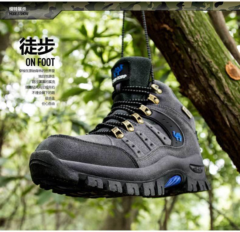 Outdoor Ankle Protection Hiking Boots 2023 Adventure Footware  