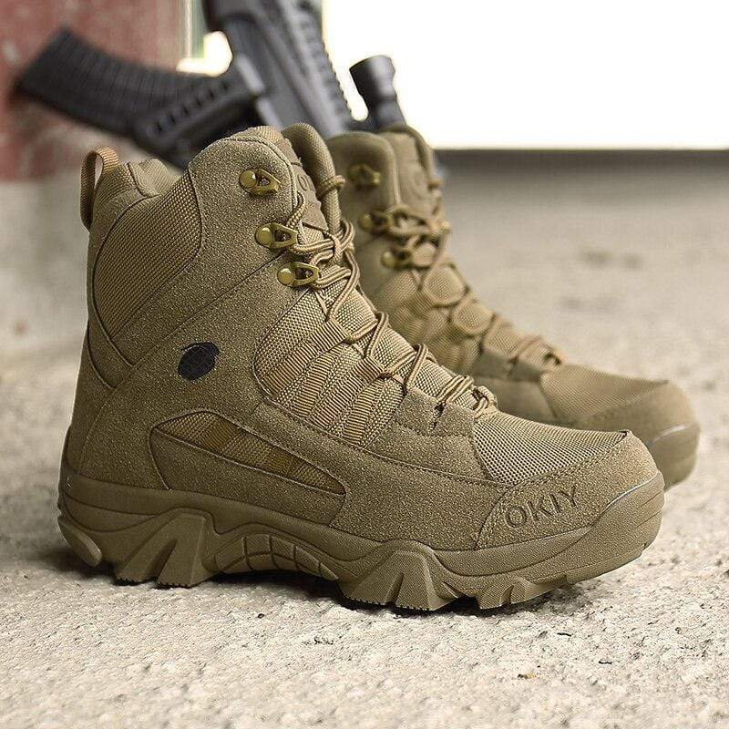 Outdoor Leather  Safety Hiking Shoes Adventure Footware  BushLine