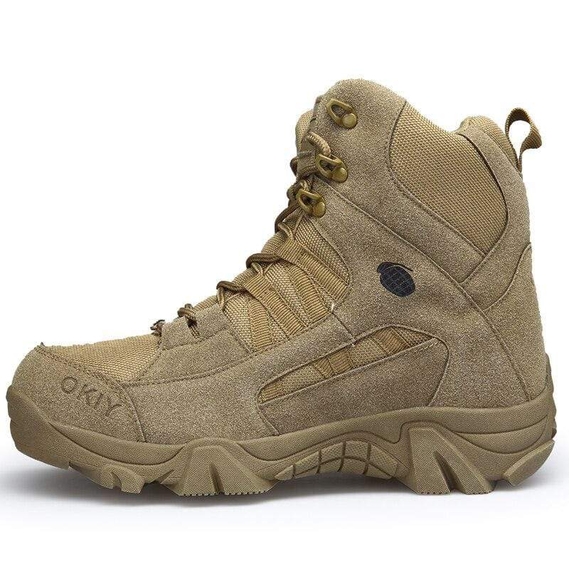 Outdoor Leather  Safety Hiking Shoes Adventure Footware  BushLine
