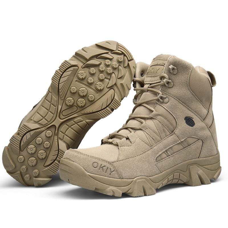 Outdoor Leather  Safety Hiking Shoes Adventure Footware  BushLine
