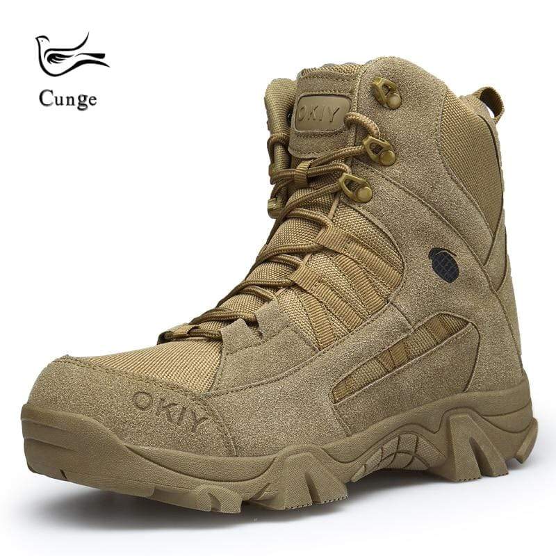 Outdoor Leather  Safety Hiking Shoes Adventure Footware  BushLine