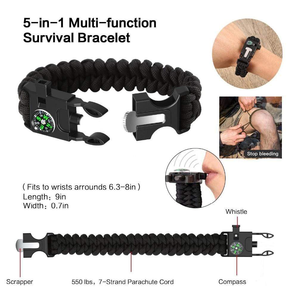 Outdoor SOS Survival Kit 13 in 1 survival  BushLine