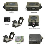 Outdoor Survival Compass Navigation Equipment survival  BushLine