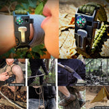 Outdoor Survival Emergency Aid Kits 10 in 1 survival  BushLine