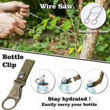 Outdoor Survival Emergency Aid Kits 10 in 1 survival  BushLine