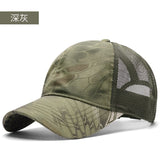 Outdoors light & thin Camo vented Caps tactical caps  
