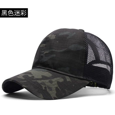 Outdoors light & thin Camo vented Caps tactical caps  