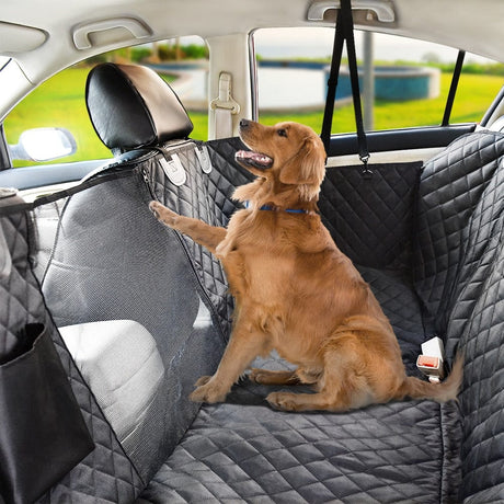 PETRAVEL Dog Car Travel Rear Seat Protector Dog Stuff  