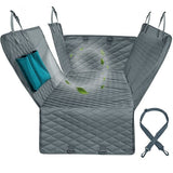 PETRAVEL Dog Car Travel Rear Seat Protector Dog Stuff BushLine Grey 152x143cm