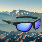 Polarized Sunglasses UV400 Tactical Automotive & Marine BushLine blue-blue
