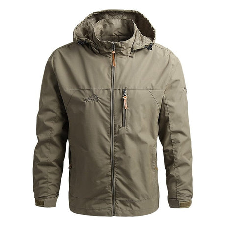 Polyamide Windbreaker Field Jacket jackets BushLine Khaki 5XL