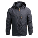 Polyamide Windbreaker Field Jacket jackets BushLine GRAY XL