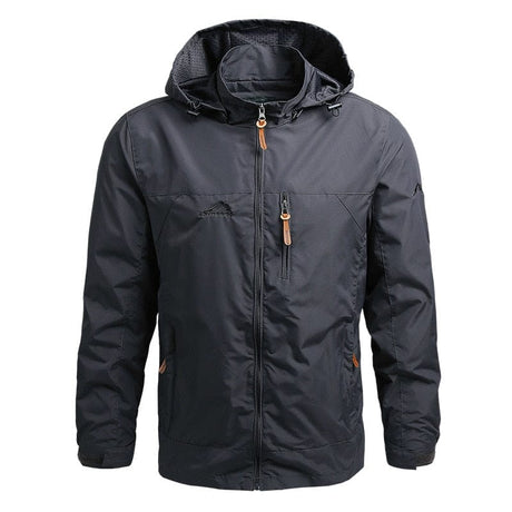 Polyamide Windbreaker Field Jacket jackets BushLine GRAY XL
