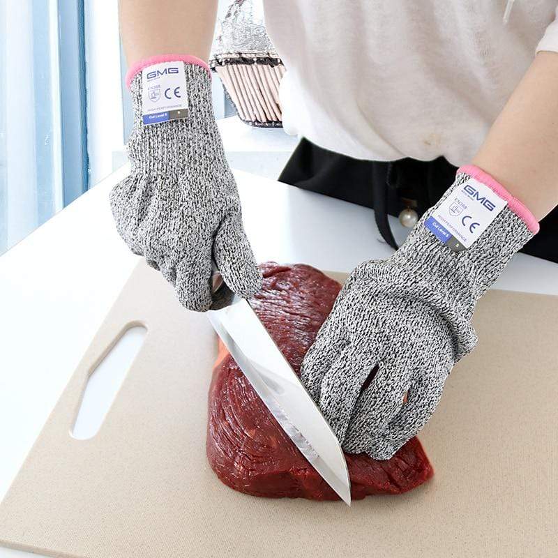 Polyethylene Anti Cut Proof Gloves Hi-Vis & Safety  BushLine