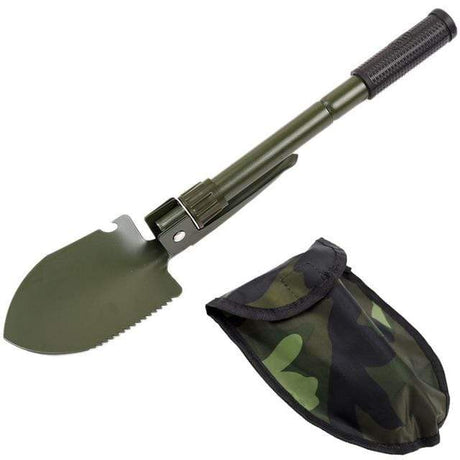 Portable Folding Survival Spade survival BushLine Army green