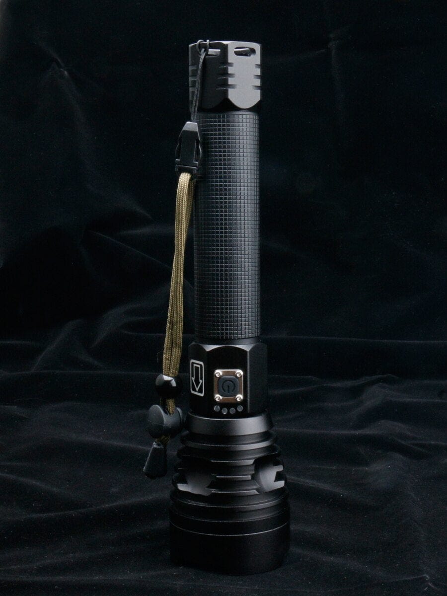 Rechargeable Powerful LED Flashlight Optics  BushLine
