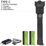 Rechargeable Powerful LED Flashlight Optics  BushLine