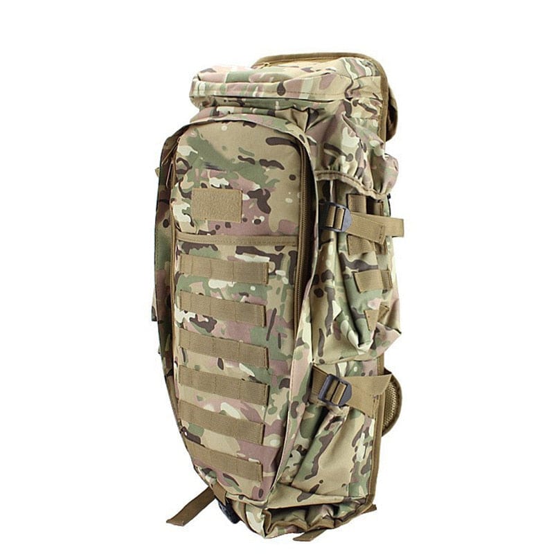 Rugged 70L Over Night Rifle Shovel Tool Camping Backpack Rifle Accesories BushLine MC