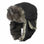 Russian Furr lined winter Bomber Hat Thermal & Wool Beanies  