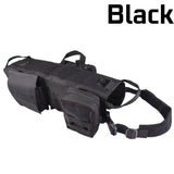 S M L XL Dog Harness Vest with Molle packs Dog Stuff  BushLine