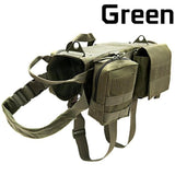 S M L XL Dog Harness Vest with Molle packs Dog Stuff  BushLine