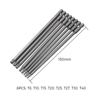 Security Torx Screwdriver Set | 50mm - 150mm tools  