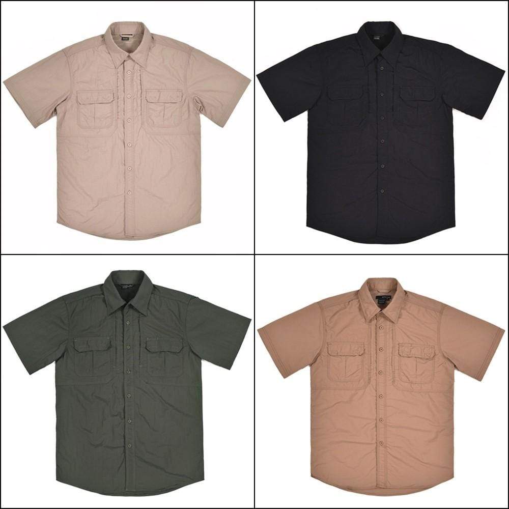 Short Sleeve Shirt Breathable Quick Dry tacticle clothing  BushLine