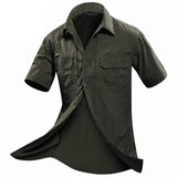 Short Sleeve Shirt Breathable Quick Dry tacticle clothing BushLine OD M