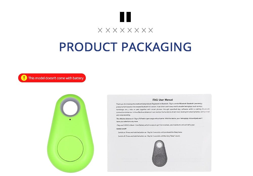 Smart Bluetooth Mini GPS Tracker Anti-Theft Security & Safety  