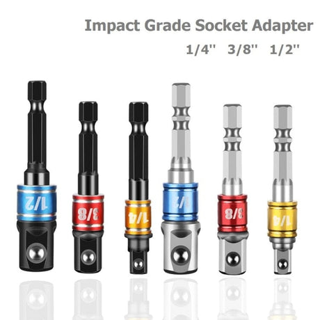 Socket Adapter Impact  Hex Shank Bit tools  BushLine