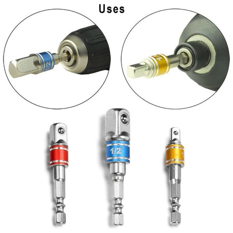 Socket Adapter Impact  Hex Shank Bit tools  BushLine
