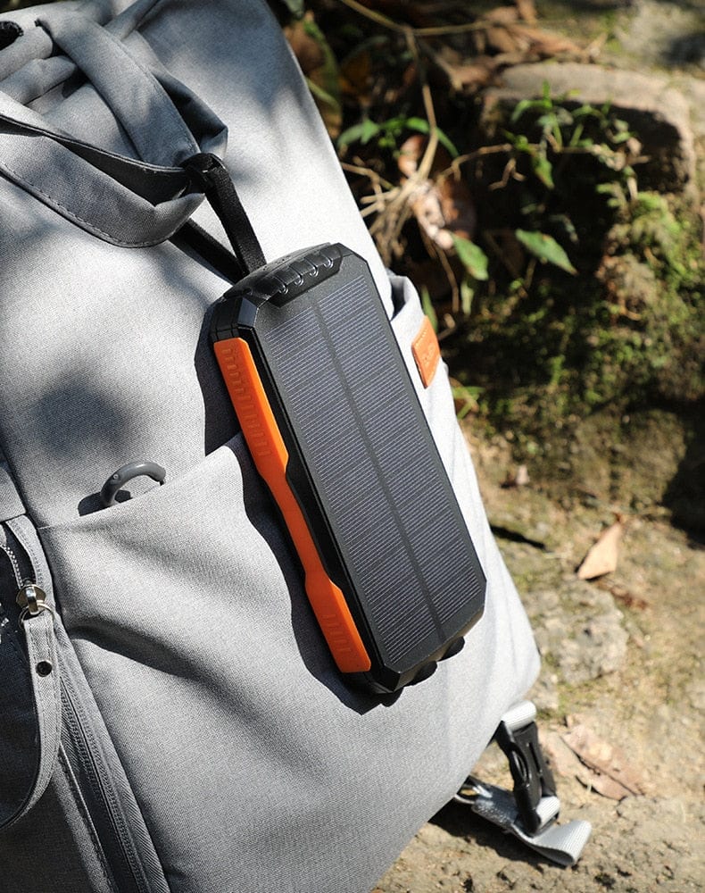 Solar Charger Power Bank 33500mAh Wireless Fast Charging solar power  BushLine