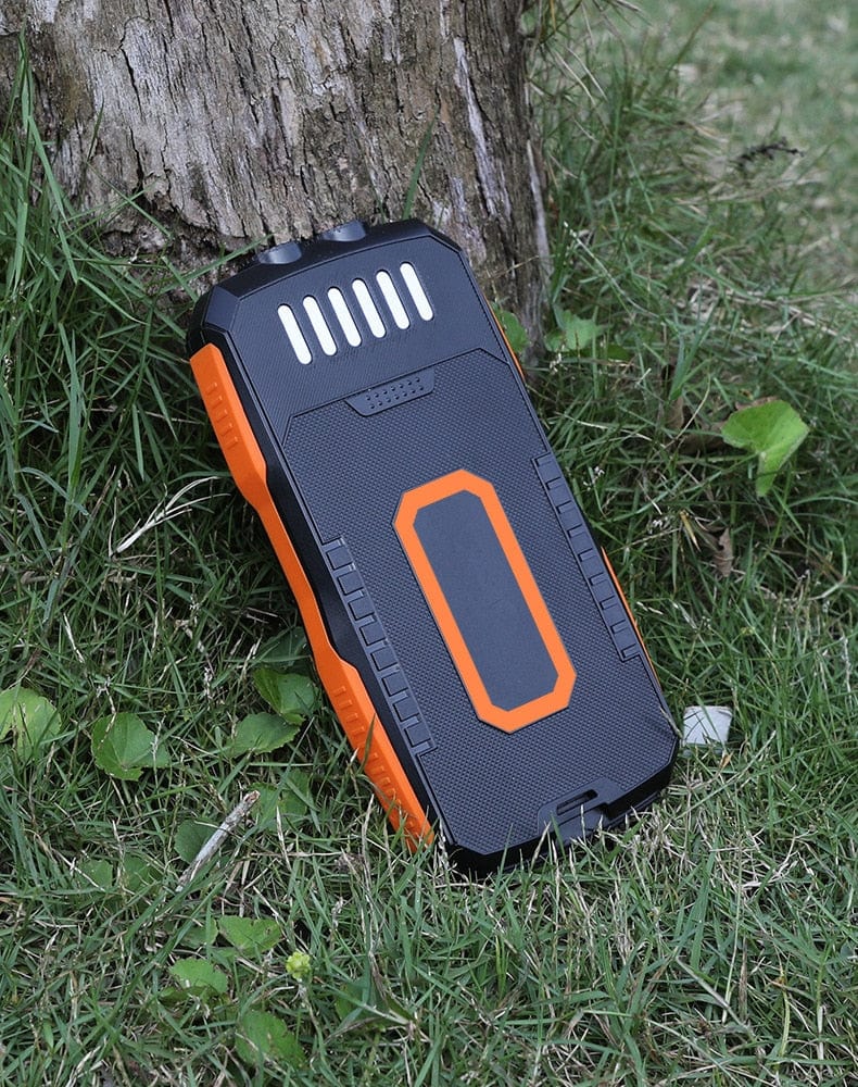 Solar Charger Power Bank 33500mAh Wireless Fast Charging solar power  BushLine