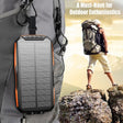 Solar Charger Power Bank 33500mAh Wireless Fast Charging solar power BushLine 33500 mAh