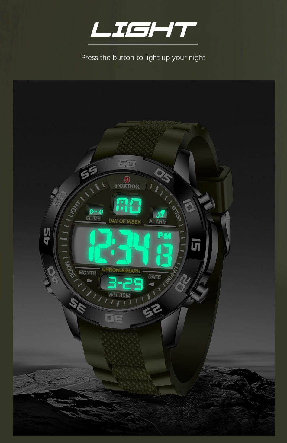 Sport Watches Military Waterproof Watchs  BushLine