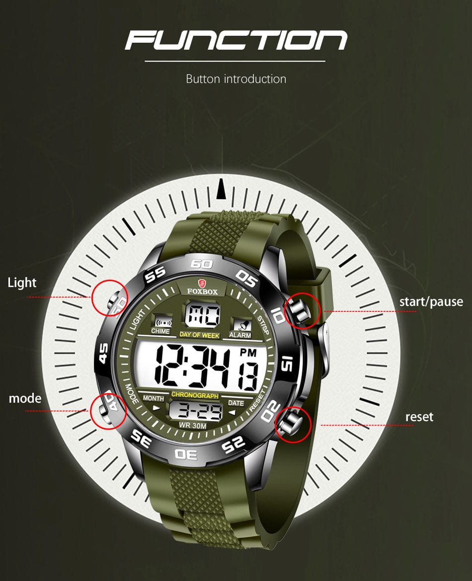 Sport Watches Military Waterproof Watchs  BushLine