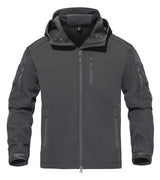 Sweat Shirt Fleece Interior Jacket Outdoor Shirts & Tops BushLine Gray (US S)