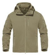 Sweat Shirt Fleece Interior Jacket Outdoor Shirts & Tops BushLine Khaki (US S)