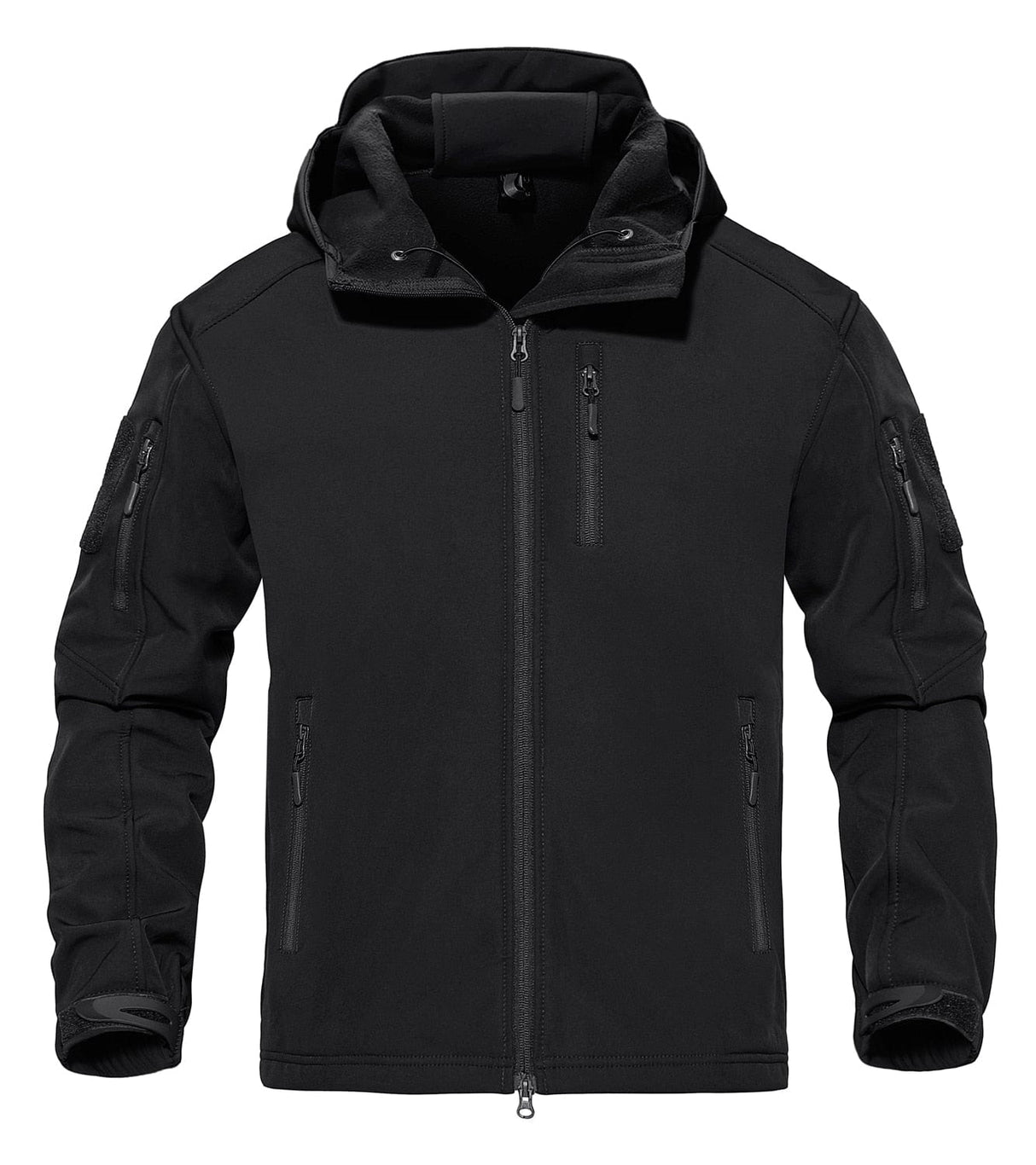 Sweat Shirt Fleece Interior Jacket Outdoor Shirts & Tops BushLine Black (US S)