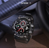 T6 Smart Watch Waterproof iOS Android Watchs BushLine Black