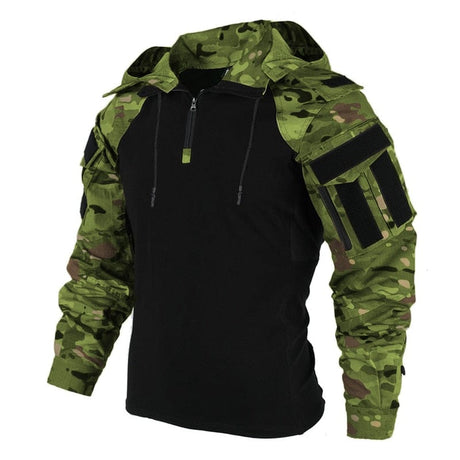 Tactical Adventure Long Sleeve Shirt Outdoor Shirts & Tops BushLine CP Green S